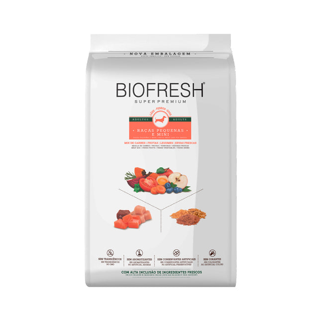 Imagem do produto Ração Seca Biofresh para Cachorros Adultos de Porte Pequeno, tipo Ração Seca, marca Biofresh.
