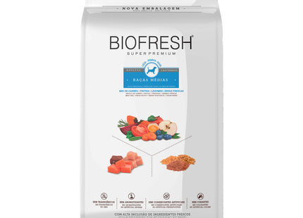 Imagem do produto Ração Seca Biofresh para Cachorros Castrados de Raças Médias, tipo Ração Seca, marca Biofresh.