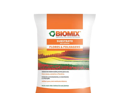 Substrato Biomix Flores e Folhagens