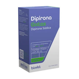 Imagem do produto Analgésico Biovet Dipirona Gotas para Cães e Gatos, tipo Analgésico, marca Biovet.