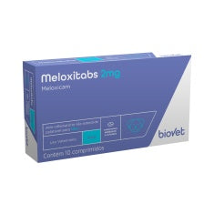 Anti-inflamatório Biovet Meloxitabs 2mg para Cães