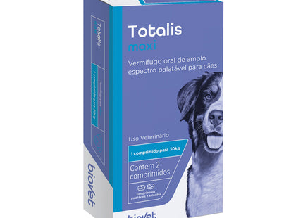 Antiparasitário Interno Biovet Totalis Maxi para Cães