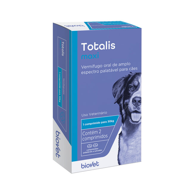 Antiparasitário Interno Biovet Totalis Maxi para Cães