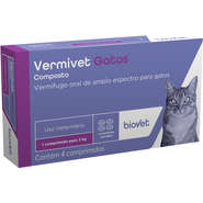 Vermífugo Biovet Vermivet Plus 2g para Cães