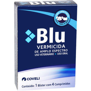 Imagem do produto Vermífugo Blu para Cães, tipo Vermífugo, marca Blu.