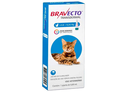 Bravecto Transdermal – Gatos (2,8–6,25 kg)