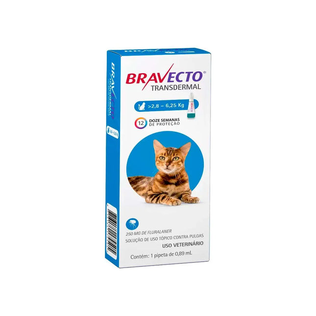 Bravecto Transdermal – Gatos (2,8–6,25 kg)