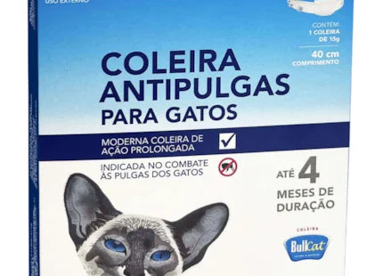Antiparasitário Externo Bullcat Coleira para Gatos