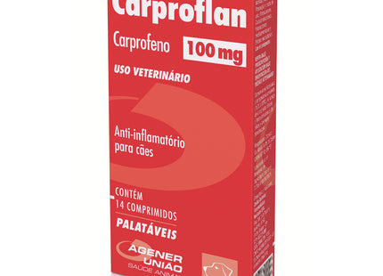 Anti-inflamatório Super Mix Carproflan 100mg para Cães