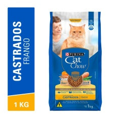 Imagem do produto Ração Seca Cat Chow Frango para Gatos Castrados, tipo Ração Seca, marca Cat Chow.