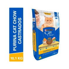 Imagem do produto Ração Seca Cat Chow Frango para Gatos Castrados, tipo Ração Seca, marca Cat Chow.