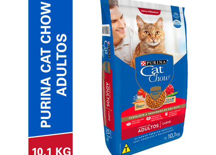 Imagem do produto Ração Seca Cat Chow para Gatos Adultos de Porte Pequeno, tipo Ração Seca, marca Cat Chow.
