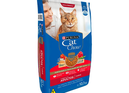 Imagem do produto Ração Seca Cat Chow para Gatos Adultos de Porte Pequeno, tipo Ração Seca, marca Cat Chow.