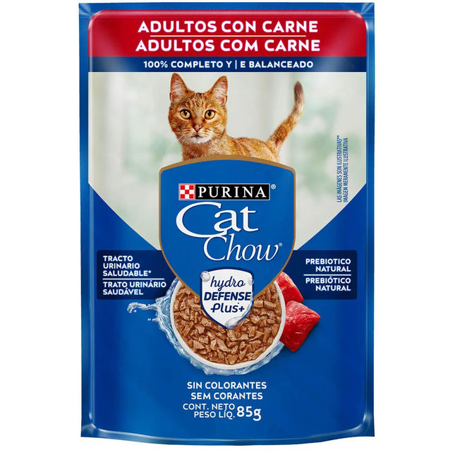 Ração Úmida Cat Chow Carne para Gatos Filhotes