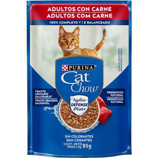 Ração Úmida Cat Chow Carne para Gatos Filhotes