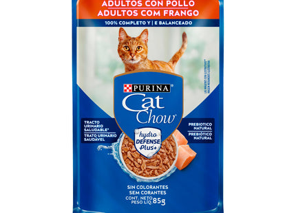 Imagem do produto Ração Úmida Cat Chow Frango em Molho para Gatos Adultos, tipo Ração Úmida, marca Cat Chow.