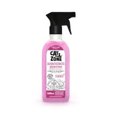 Desinfetante Cat Zone Xo Bacterias Pronto Uso Flores