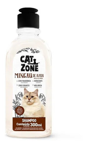 Shampoo Cat Zone Mingau De Aveia para Gatos