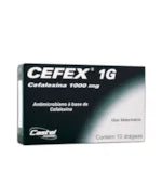 Antibiótico Cefex 500mg para Cães e Gatos