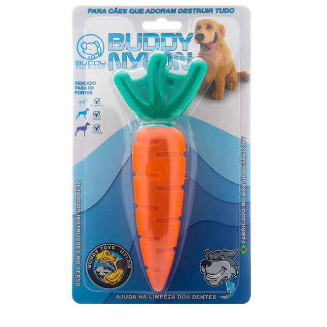 Brinquedo Cenoura Nylon Buddy Toys
