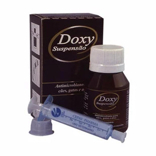 Antibiótico Cepav Doxy Suspensão Oral 300mg para Cães e Gatos