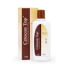 Antifúngico Cetocon Cetocon Top 100ml para Cães e Gatos