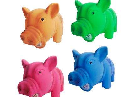 Imagem de variações do Brinquedo Chalesco Porco Latex 70451 para Cães, tipo Mordedor, marca Chalesco.