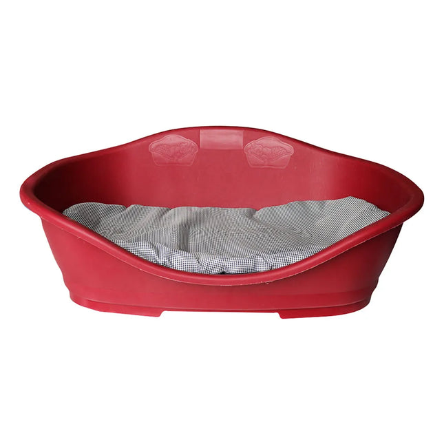 Imagem do produto Cama Chalesco Sleeper Red Plástica Nº5 para Cães e Gatos, tipo Cama, marca Chalesco.