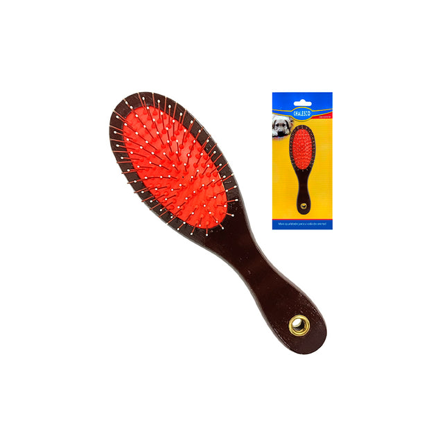 Imagem do produto Escova Chalesco Dupla para Cachorros e Gatos, tipo Escova, marca Chalesco.