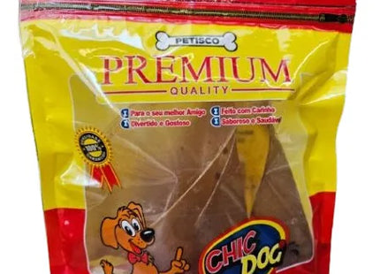 Imagem do produto Petisco Chic Dog Orelha Bovina para Cachorros, tipo Petisco, marca Chic Dog.