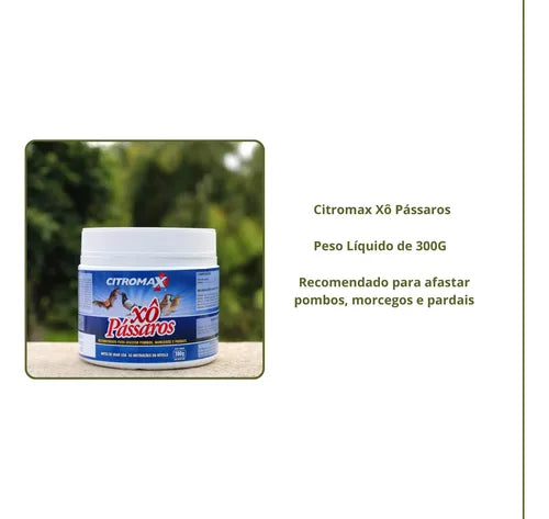 Repelente Ambiental Citromax Xo Passaro Gel
