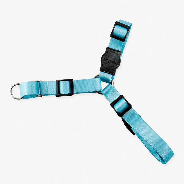 Peitoral Antipuxão Classic Aquamarine Dog Trip Brasil – M