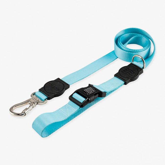 Guia Premium Classic Aquamarine Dog Trip Brasil – Tamanho M
