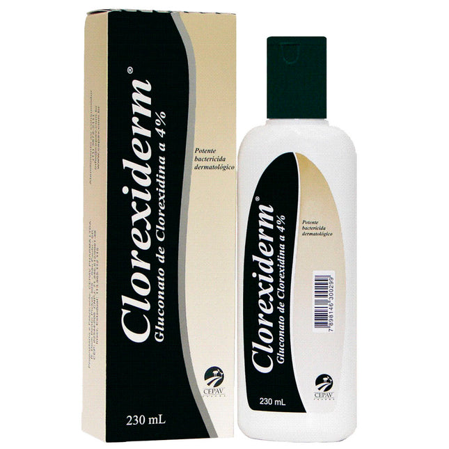 Shampoo Dermatológico Clorexiderm para Cães e Gatos