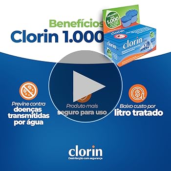 Cloro Clorin Caixa D'água
