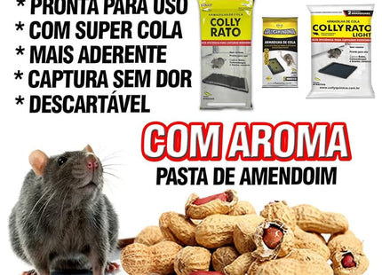Imagem do produto Armadilha Adesiva Colly para Ratos, tipo Raticida, marca Colly.