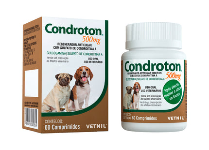 Suplemento Articular Vetnil Condroton 500mg para Cães
