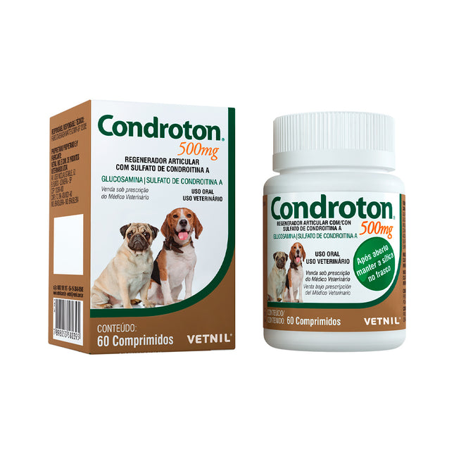 Suplemento Articular Vetnil Condroton 500mg para Cães
