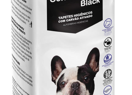 Tapete Higiênico Confort Pet Confort Pads Black 55x60 para Cães