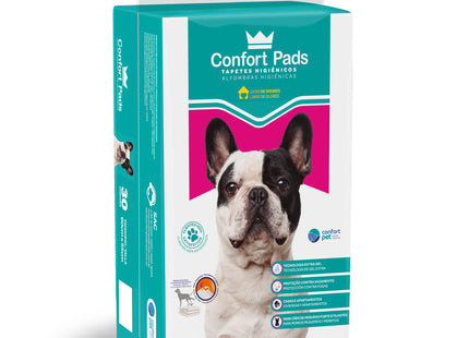 Imagem do produto Tapete Higiênico Confort Pet Confort Pads Black 55x60 para Cães, tipo Tapete Higiênico, marca Confort Pet.