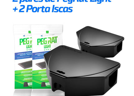 Imagem do produto Armadilha Adesiva Peg Rat Light, tipo Raticida, marca Control Up.