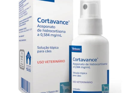 Solução Dermatológica Cortavance 76ml para Cães