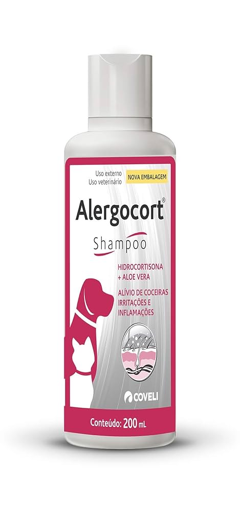 Antialérgico Coveli Alergocort para Cães e Gatos
