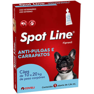 Antiparasitário Externo Coveli Coleira Bulldog para Cães