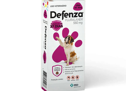 Defenza 560 mg – Comprimido Mastigável para Cães 40–56 kg
