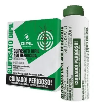 Imagem do produto Herbicida Dipil Glifosato 480, tipo Herbicida, marca Dipil.