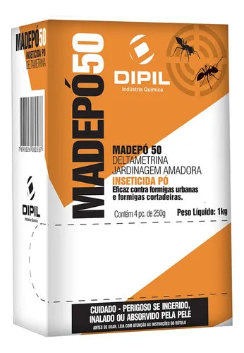Inseticida Ambiental Madepo Pó 50