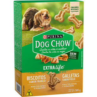 Biscoito Dog Chow para Cachorros Filhotes