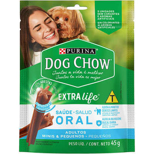 Imagem do produto Petisco Dog Chow Oral para Cachorros de Porte Pequeno, tipo Petisco, marca Dog Chow.