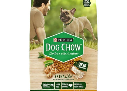 Imagem do produto Ração Seca Dog Chow Frango e Arroz para Cachorros Adultos de Raças Pequenas, tipo Ração Seca, marca Dog Chow.